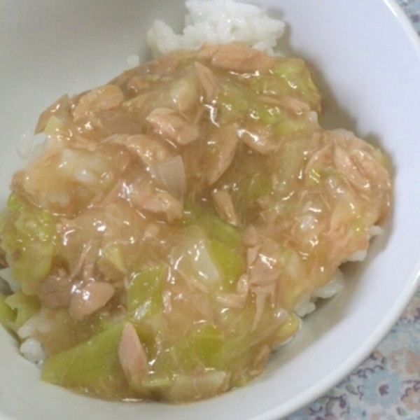 鶏ひき肉とキャベツとねぎのミックス