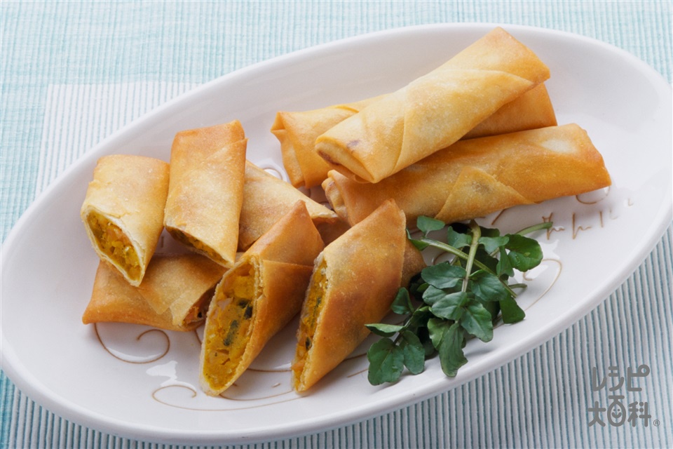 間違いなくおいしい！超簡単、ハムチーズ春巻き