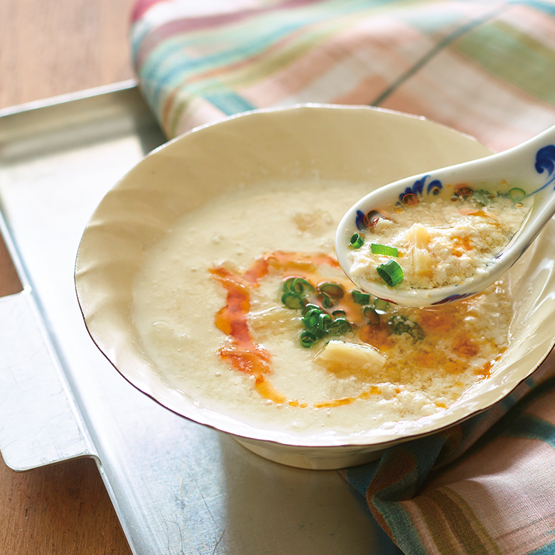 おぼろ豆腐の香味たれ - レシピナビ