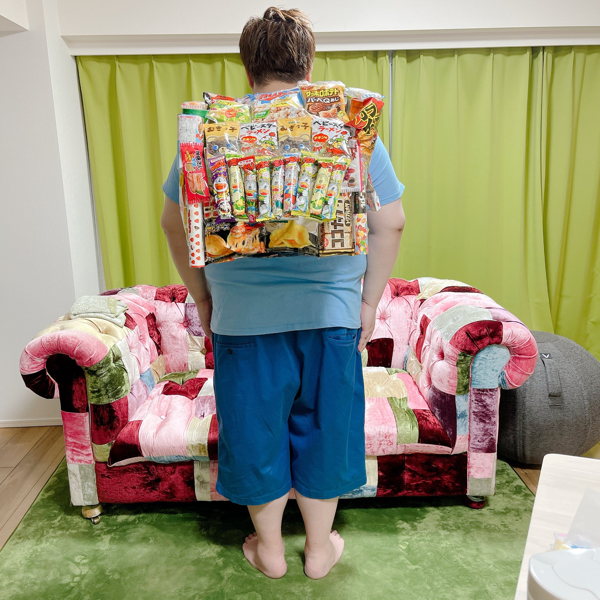 お菓子リュック作り方 簡単TikTok