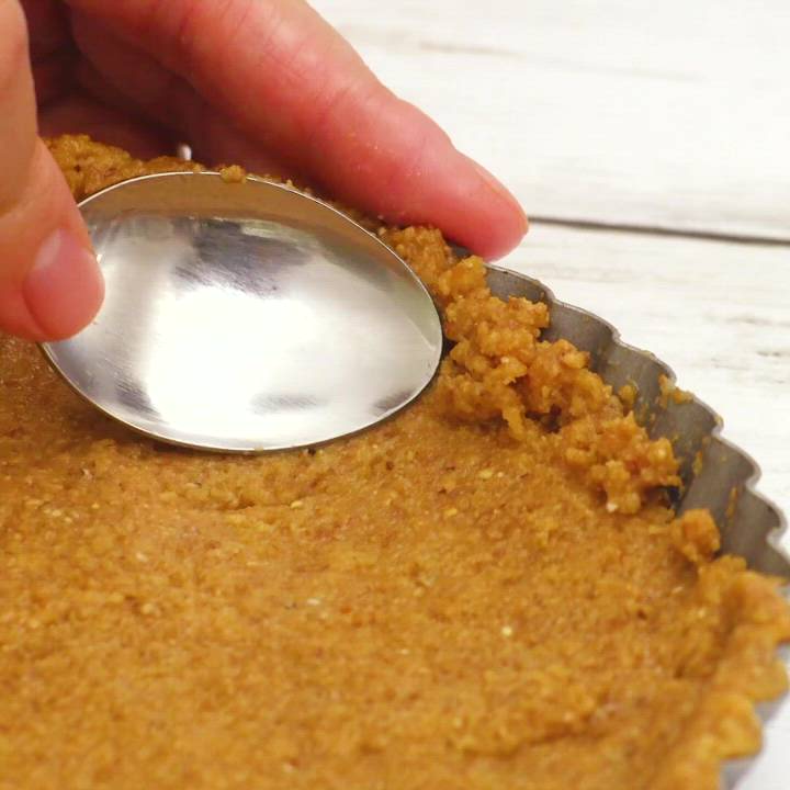 焼かない！レンジのみで簡単 パンプキンタルト