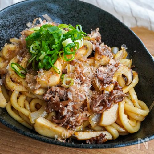 手軽にできる！ 油うどん