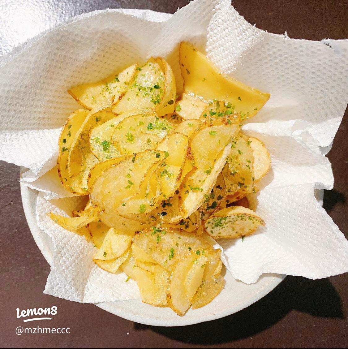 サクサクポテトチップスの簡単レシピ