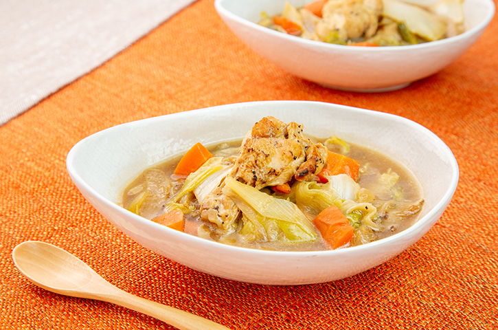 大根と手羽元の赤みそ煮