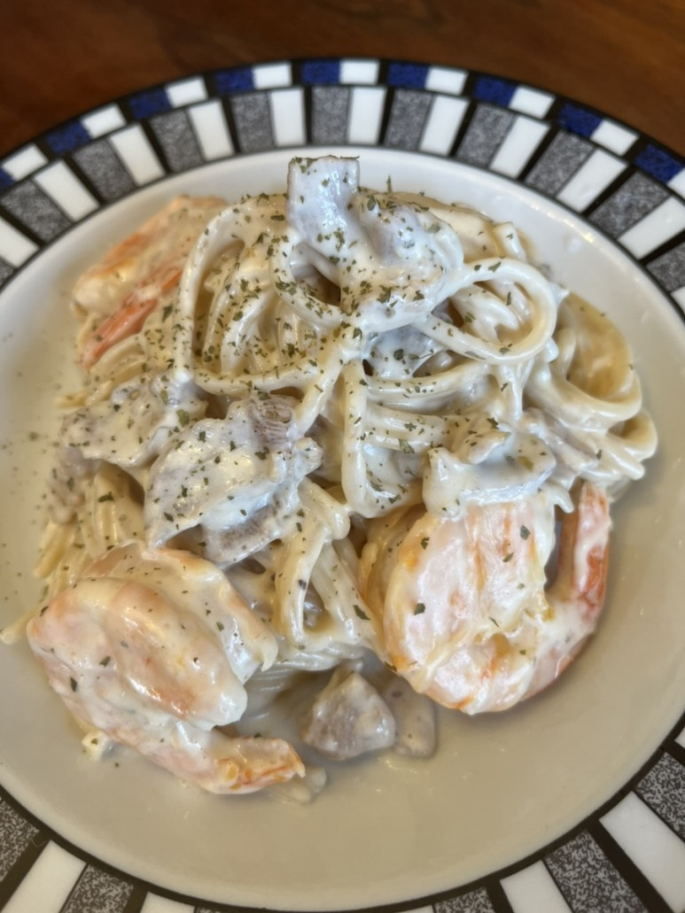 アルフレッドソースのパスタ