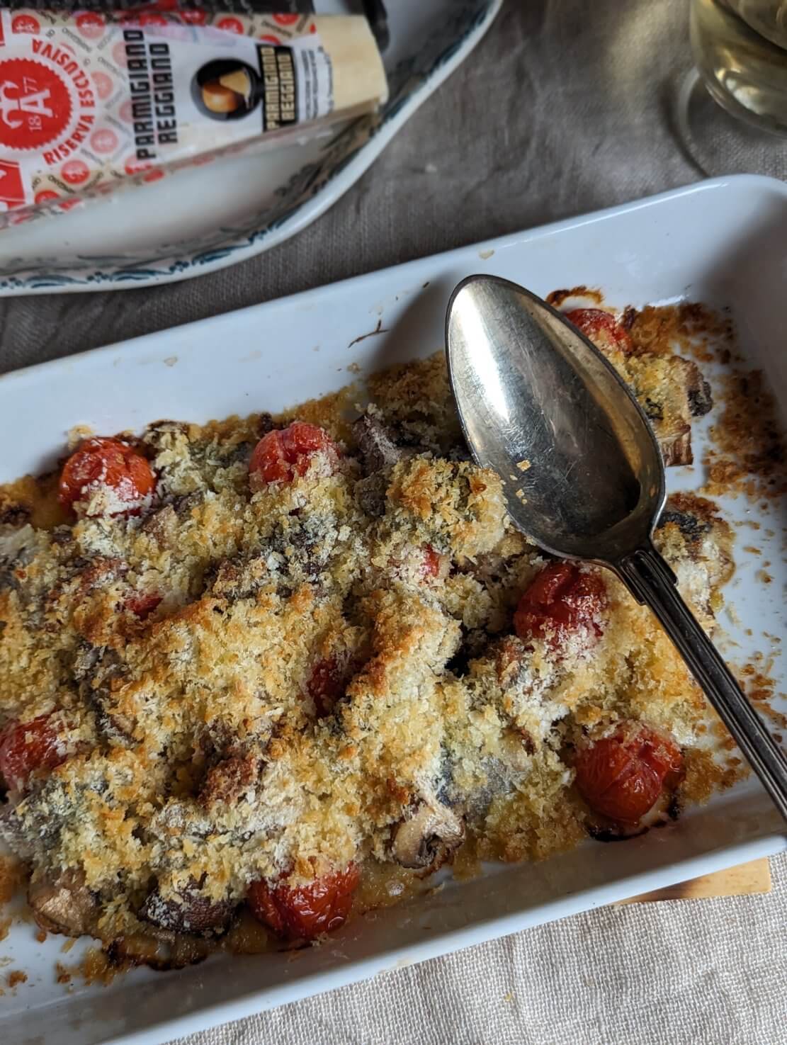 鯵の香草パン粉焼き〜トースターで♪