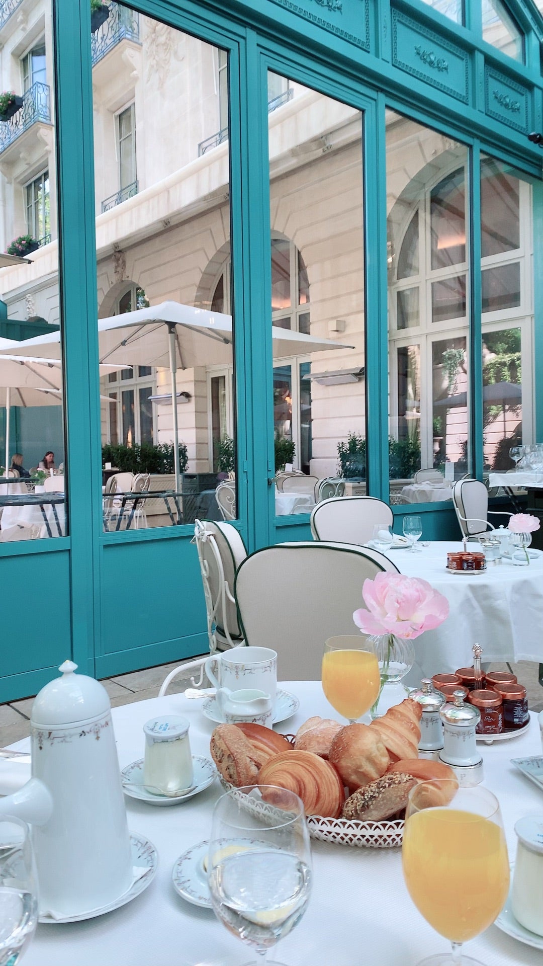 レスパドン L'Espadon で優雅な朝食☆リッツ・パリ宿泊記録 - 愛と真実のハムスター茶漬けブログ