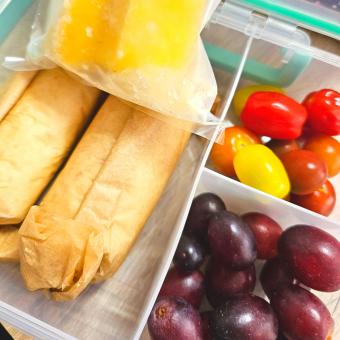 トルティーヤラップサンドお弁当の詰め方とレシピお弁当vlog