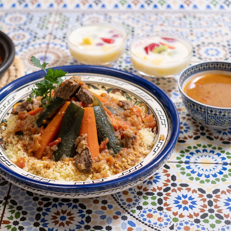 モロッコ風クスクス料理 - レシピ Laki Maikaʻi