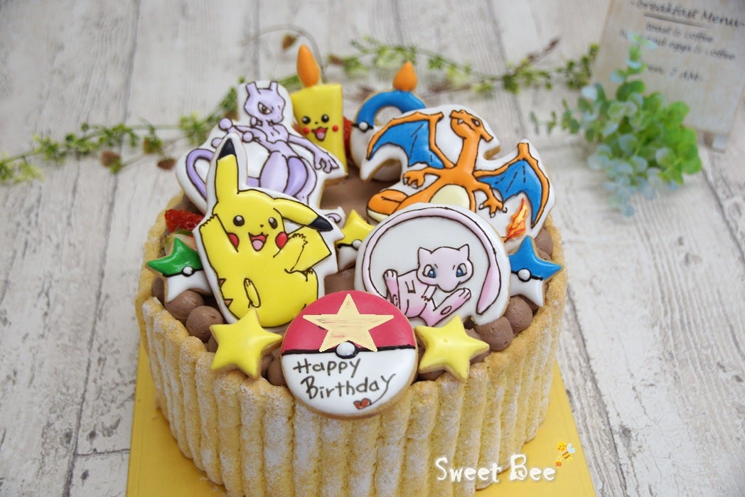 ポケモン ポケモンケーキ 誕生日ケーキ カスタマイズデザート ミユエ 4 6インチ 対面