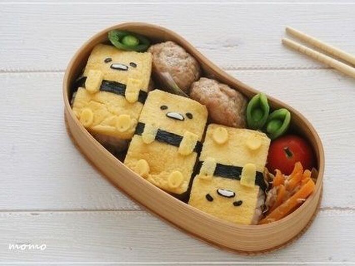 簡単かわいいペンギンさん弁当