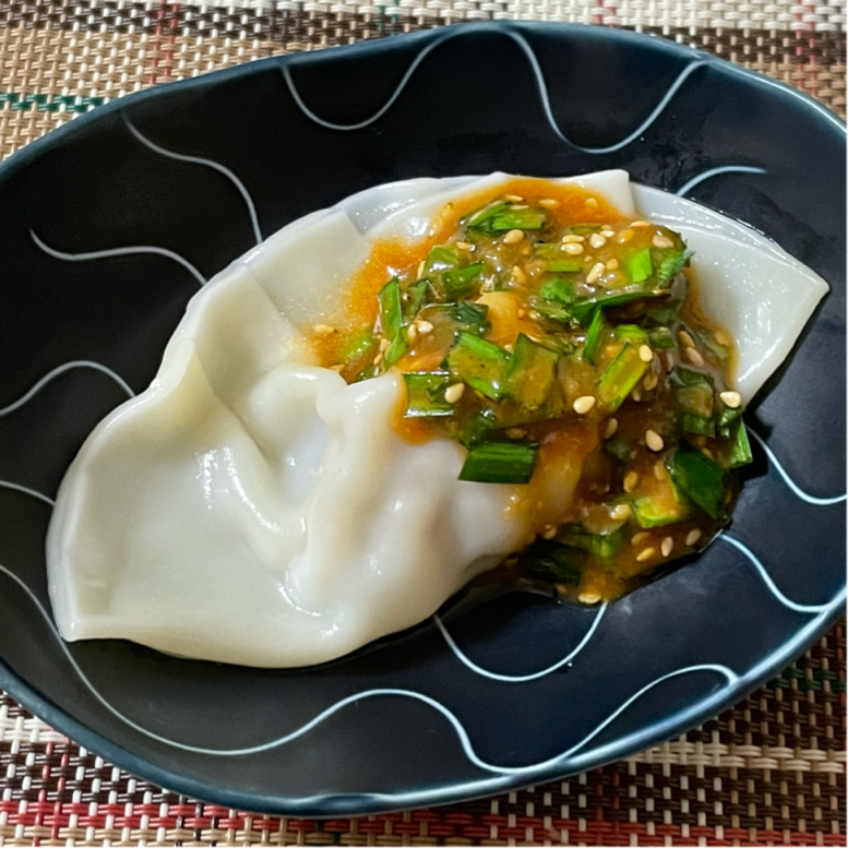 台湾風 にらたっぷり水餃子