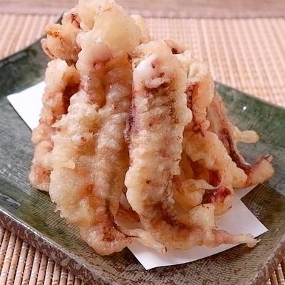 イカゲソと大根のショウガ炒め