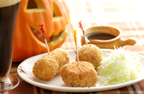 かぼちゃのコロッケ