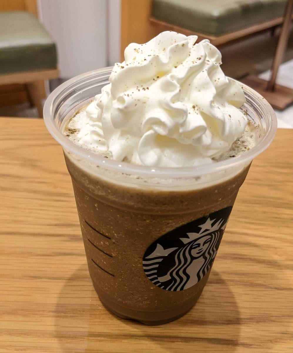 ほうじ茶フラペチーノ