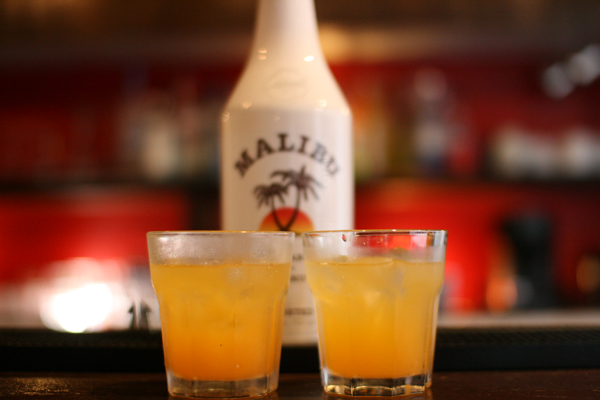 マリブサンセットカクテルレシピポスターベクトル epsUIDownload