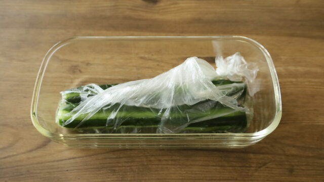 漬けるだけ♪きゅうりの一本漬け♪