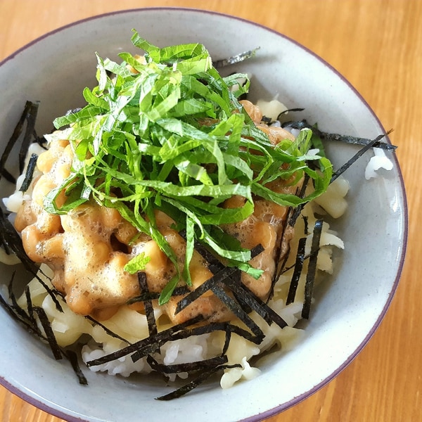 納豆チーズ飯の作り方F