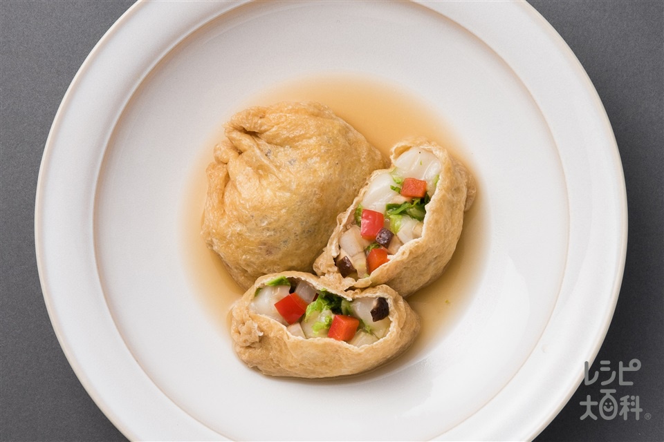 わらびと油揚げの炒め煮 –Organic Recipeオーガニックレシピ