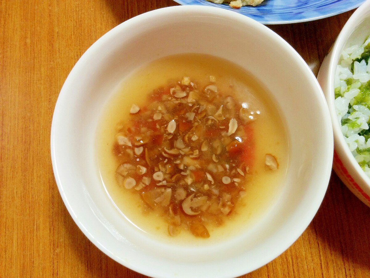 ナメコの味噌汁 離乳食 完了期