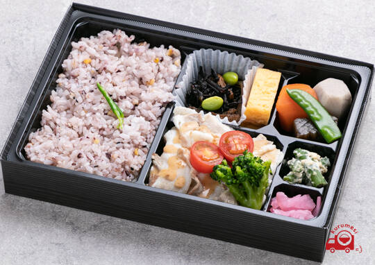 特製ゴマ味噌だれの柔らか豚しゃぶ御膳 1,200円肉割烹さいか - くるめし弁当