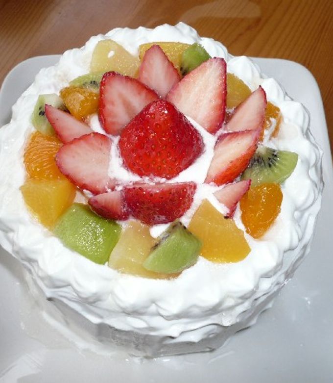 フルーツたっぷりレアチーズケーキ♩お菓子作り初心者向け！簡単