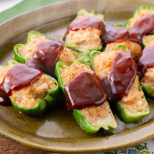 作り置き＆冷凍保存OK！ピーマンの肉詰めの作り方定番人気おかず！お弁当のおかずにもピッタリ！ 料理研究家ゆかり- エキスパート -Yahoo!ニュース