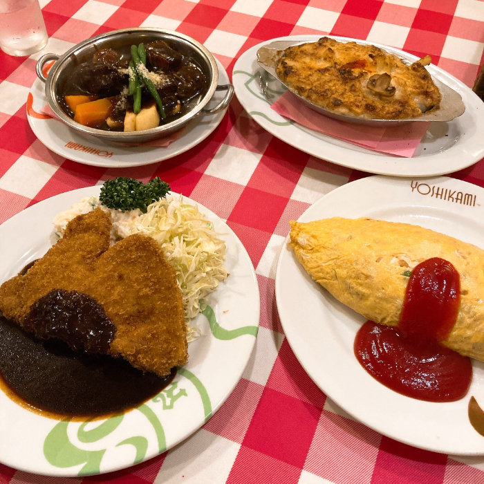 今日のランチ 浅草ヨシカミ オムライス@羽田空港わたしの食事＆旅