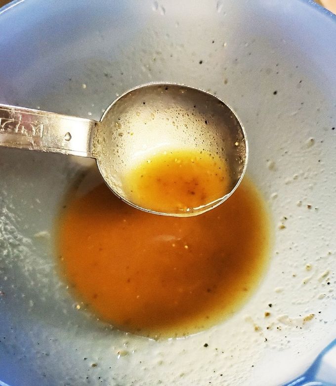 バルサミコ酢しょうゆドレッシング