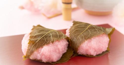 桜餅の「葉っぱ」至福カフェ