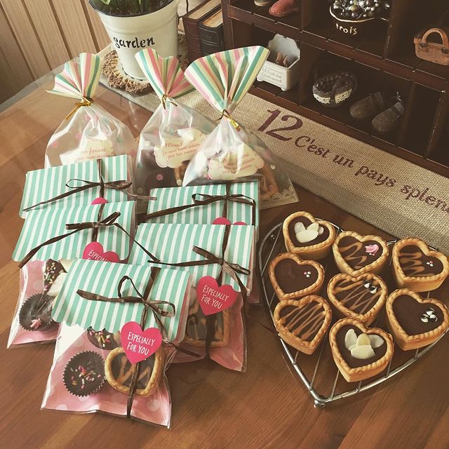 お菓子のかわいいラッピングアイデア集！100均の商品でおしゃれにアレンジ