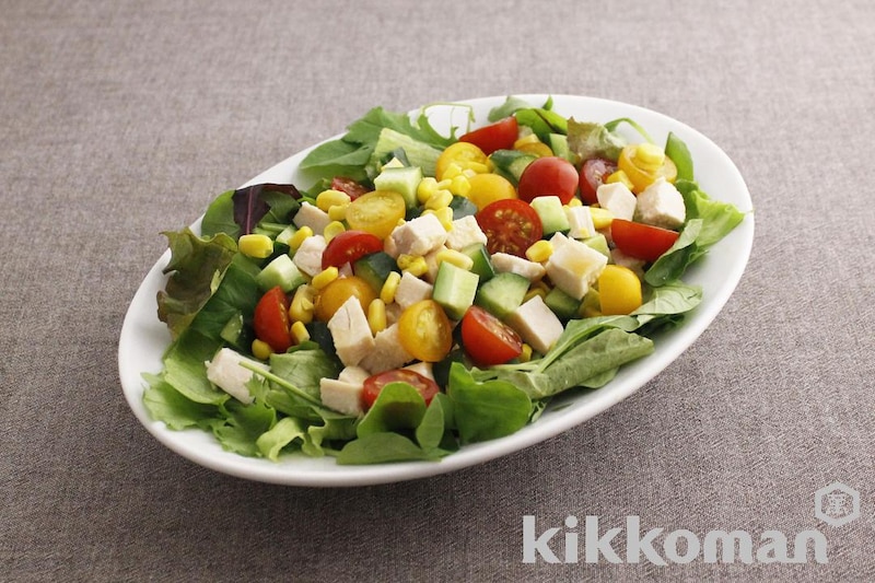 お家で作れる 「サラダチキンとレタスのサラダ 中華梅ソース」の作り方 依藤 亜弓- クスパ