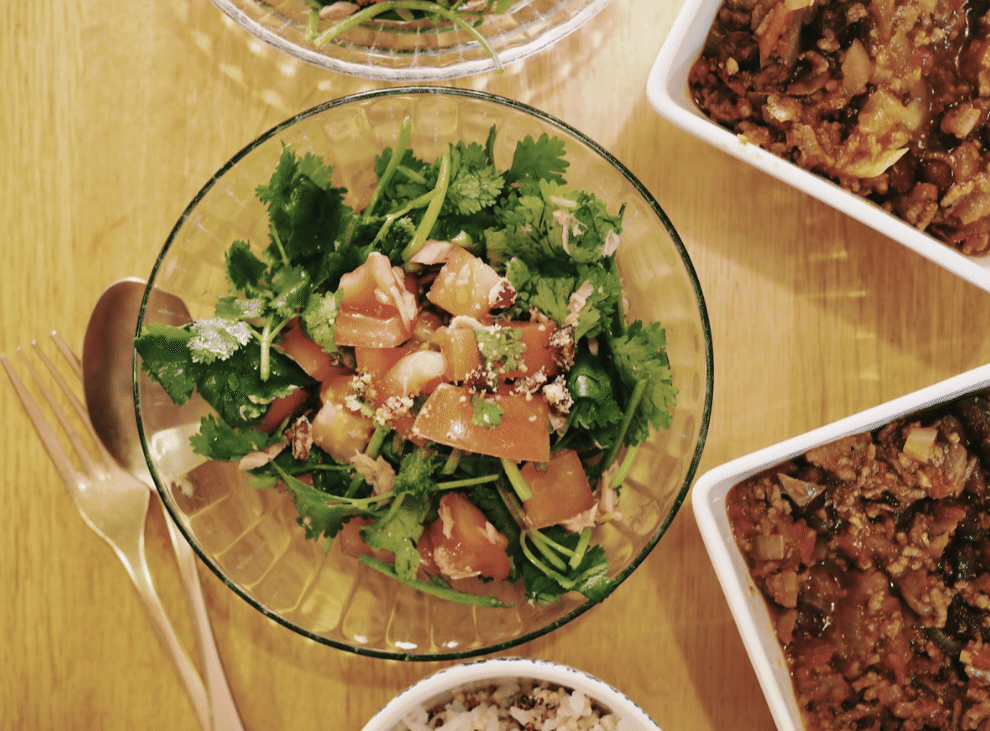 トマトときゅうりとツナのさっぱり和え 翔栄ファームの野菜を使ったレシピビセットプラザ 東中野