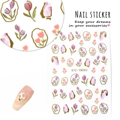 P51 ２個 ネイルパーツ 花 フラワー 白 パール 大人可愛い ゴールドの通販 by yusshop♥平日発送ラクマ