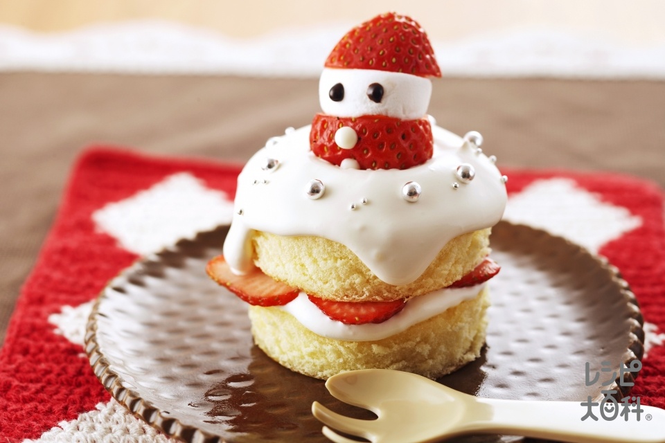 手作りクリスマスケーキのレシピ