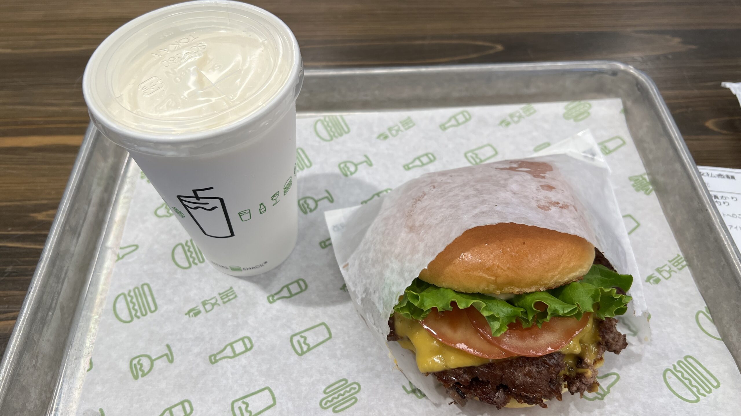 シェイクシャック シャックバーガーダブルbonの記録ブログ