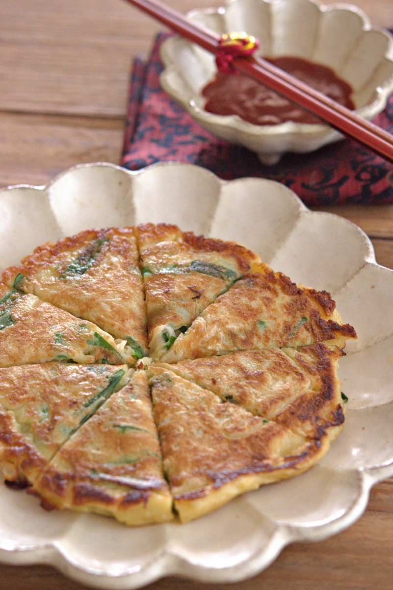 絶品だれでおいしさ倍増！切り干し大根とツナのチーズチヂミ