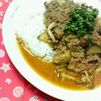 隠し味のオイスターソースでコクうま！「鶏ひき肉となすのキーマカレー」レシピantenna アンテナ