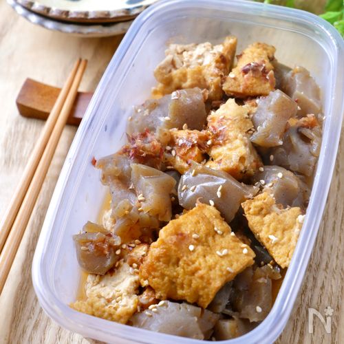 ごぼう・厚揚げと糸こんにゃくの煮物♪ by SP♪クックパッド簡単おいしいみんなのレシピが392万品