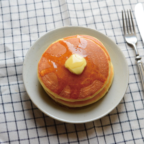 多森サクミさんの米粉のふんわりパンケーキ