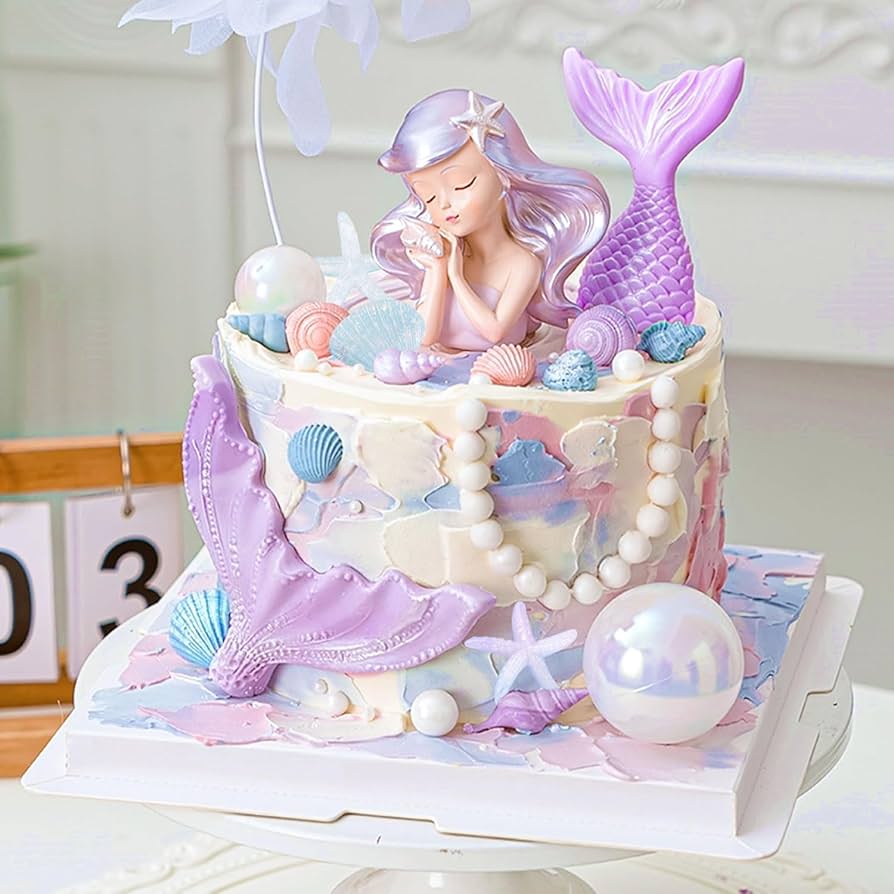 リトルマーメイドの木の実のキャラメルケーキ: Tiny-Woo