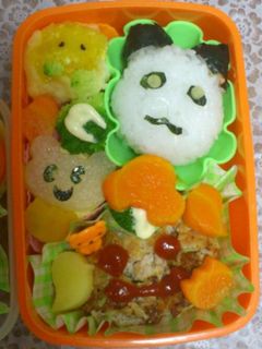 キャラ弁 パンダコパンダ弁当 ジブリ - YouTube