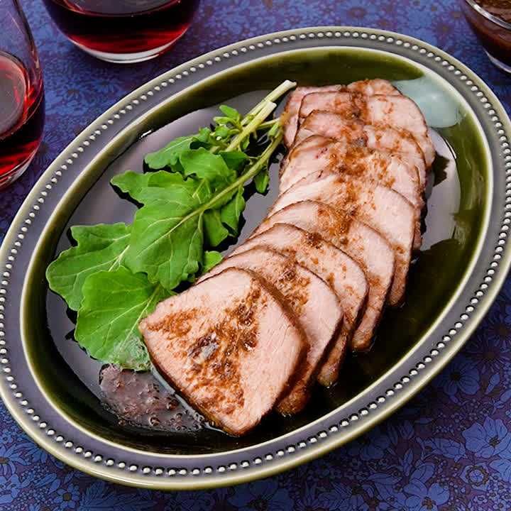 ジューシーで絶品♪ 低温調理器で作るローストポーク