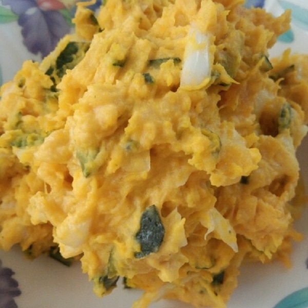 かぼちゃの煮物リメイクグラタン。シュリンピのまいにち