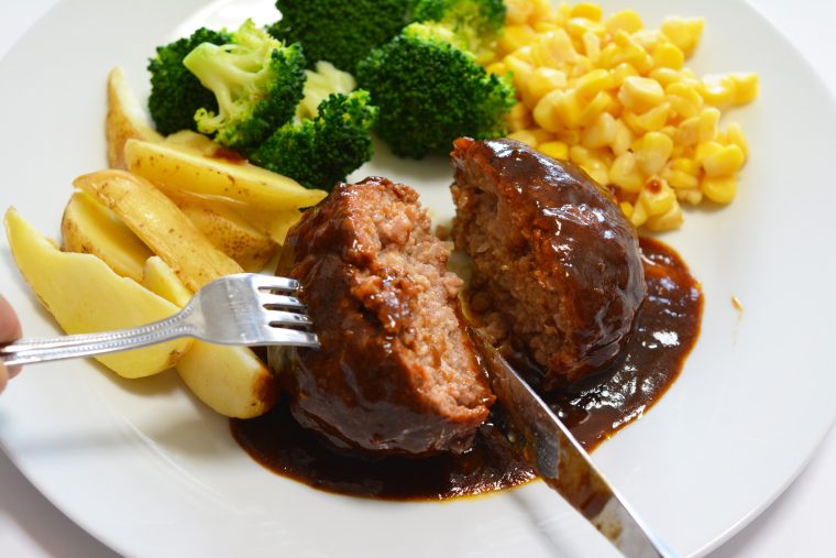 ハンバーグフリー素材ドットコム