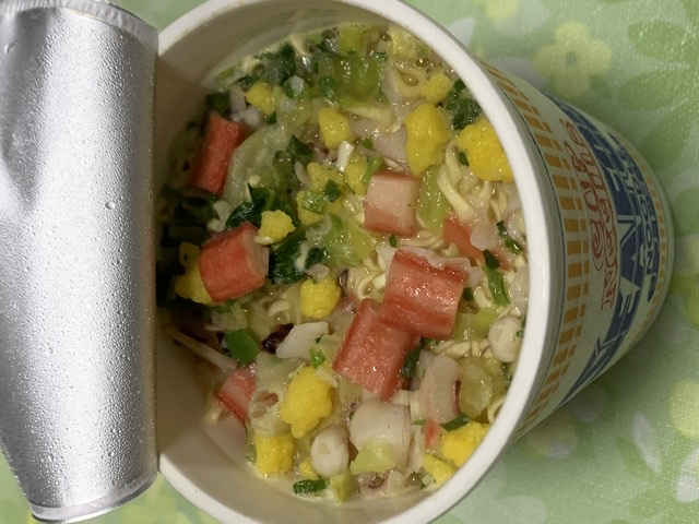 〇〇でめちゃウマ！濃厚クリーミーシーフードヌードル✨