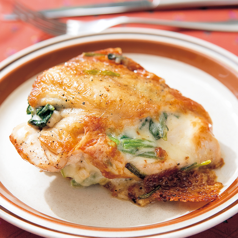 味付けは醤油とチーズだけ！ 鶏肉と根菜の醤油チーズ焼き