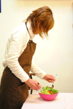 梨のカラメルケーキ タルトタタン風 の作り方♪フライパン一つで簡単！ホットケーキミックス使用でふっくら最高に美味しいです