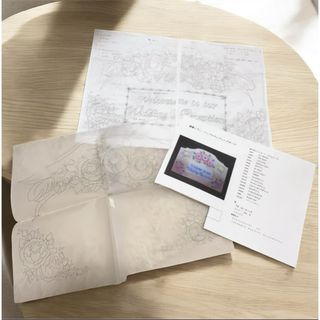 キューピー ハーフバースデー 野菜 型紙TikTok