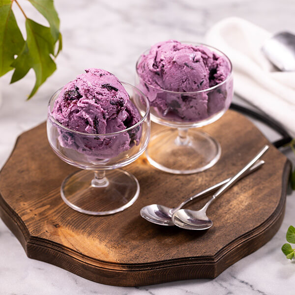 意外と簡単だった ブルーベリーアイスクリームの作り方 冷凍フルーツだから年中作れる♪